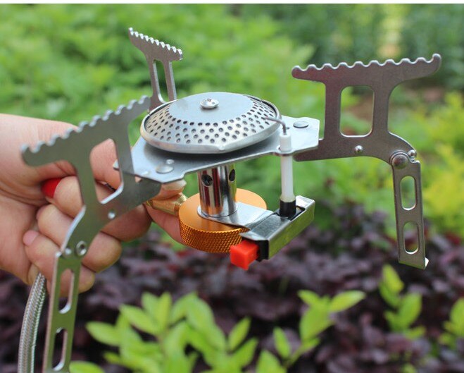 Wolface titanium spis fms -117t ultralätta utomhus camping vandringsugnar lätt resegasugn bärbara gasbrännare