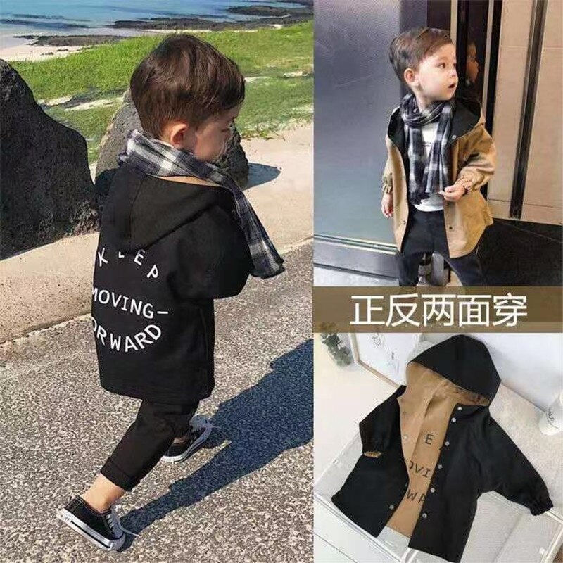 New Winter Down Warm Jackets Autumn Baby Thin Hooded Cotton Coats Girls Boys Cute Outerwear 2-6 Years