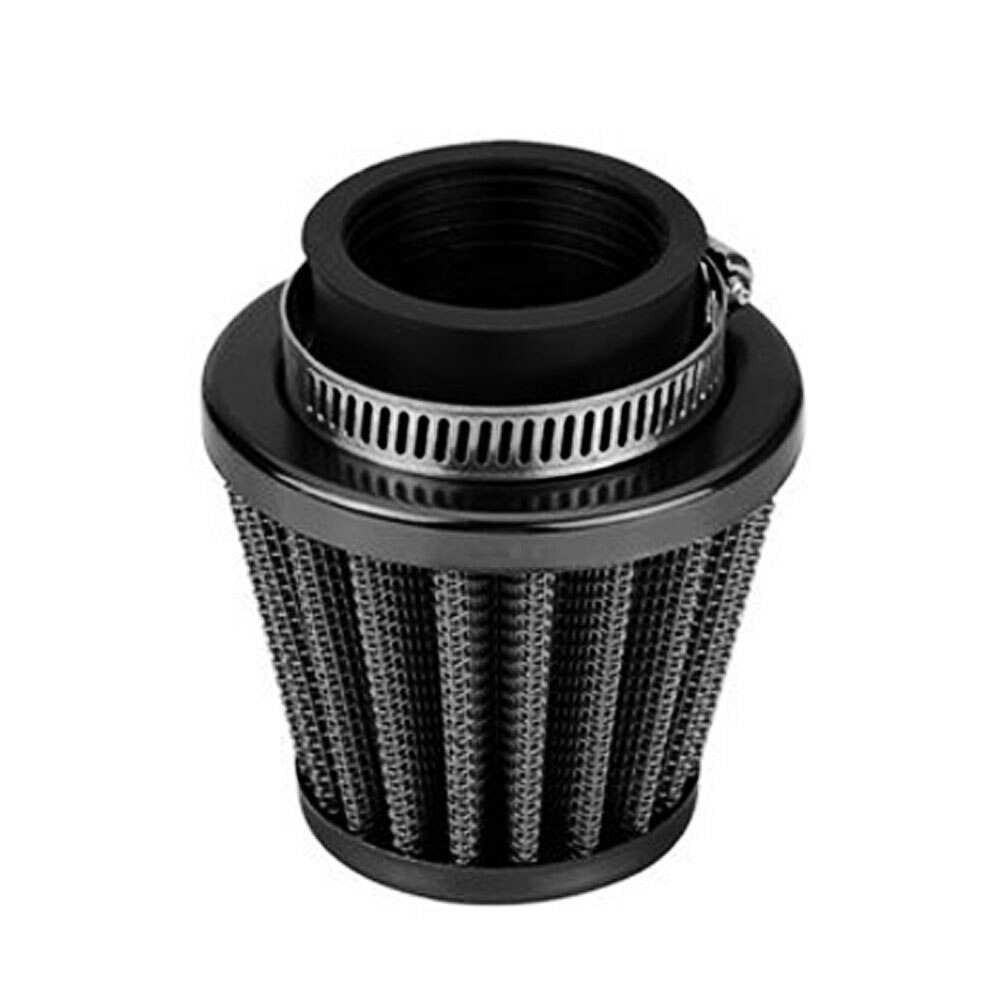 8 Mm Universal Motorrijwiel Atv Dirt Bike Air Filter Cleaner Vervanging: Black