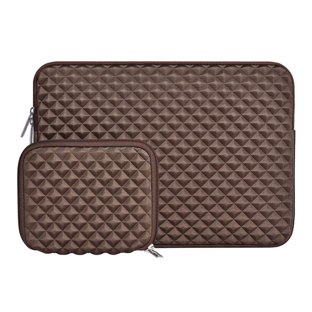 MOSISO Laptop Sleeve 13-13.3 inch for MacBook Air Pro Retina - Waterproof Neoprene Notebook Bag: Coffee Brown / 13-13.3 inch