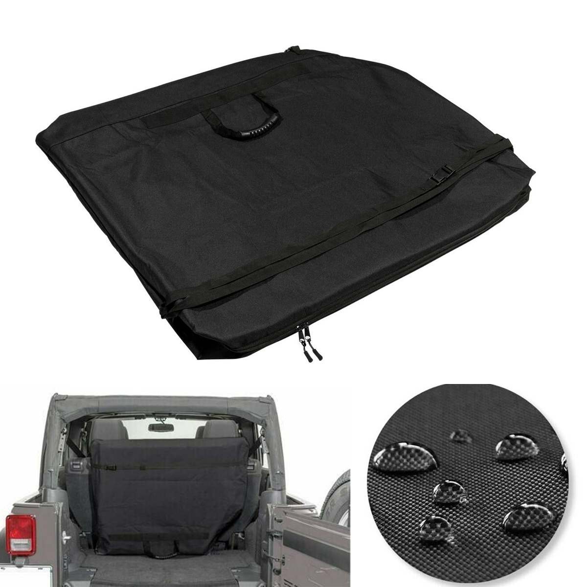 1PCS Freedom Panel Hard Storage Bag Carrying Case with Grab Handle For Jeep For Wrangler JK JL 2007