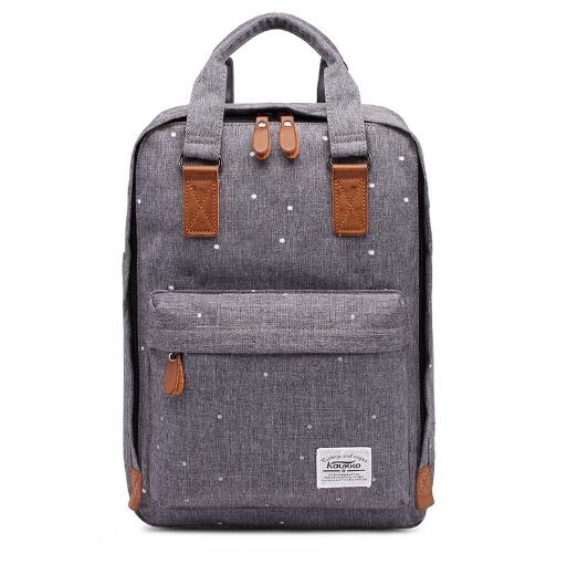 KAUKKO Daypack Backpack 15 inch Laptop Backpack Schooldbag Business Travel Backpack Sports Pack Knapsack Rucksack: grey
