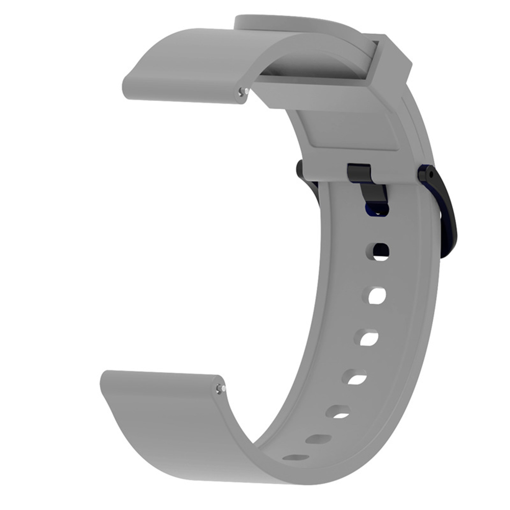 Für amazfit bip strap 20mm Silikon Ersatz Armband Für Xiaomi Huami Amazfit Bip Garminvivoactive3 vivomove Forerunner645: gray