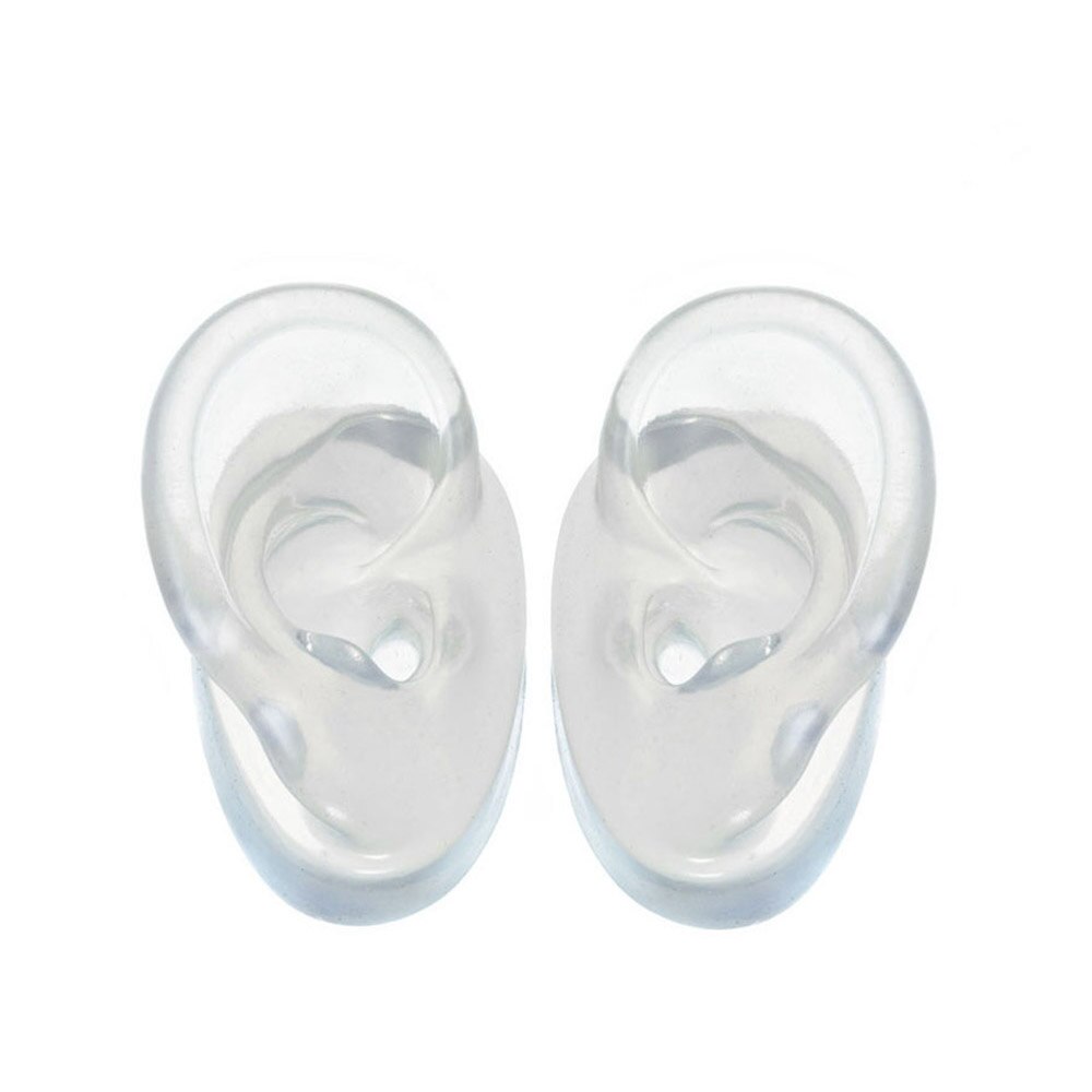 Silicone Ear Model Human Artificial Ear Display for Hearing Aids IEM Earphones Display and Lecturing