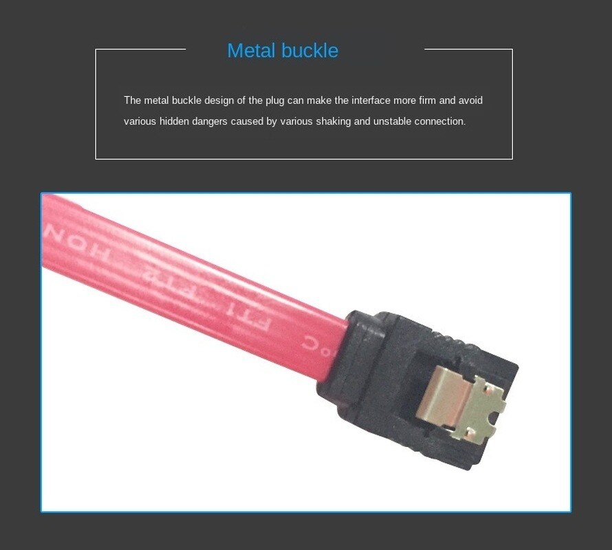 Anpwoo SATA3.0 Harde Schijf Data Kabel, Harde Schijf Twee-In-een Data Transmissie SATA7P3.0 Computer Kabel Adapter