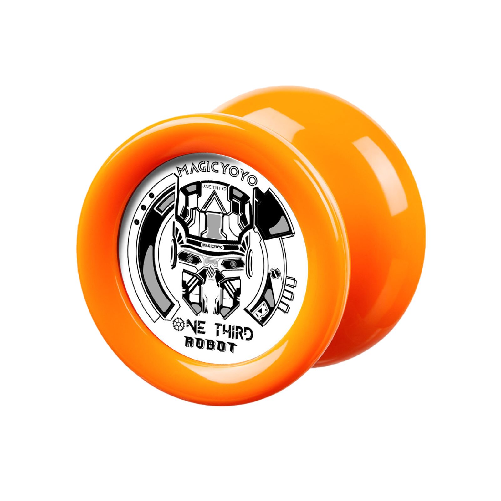 Yoyo Classic Baby Speelgoed D2 Yoyo Bal Professionele U Lager Voor Amateurs Beginners Abs Yo Yo Bal kinderen Klassieke Speelgoed: Orange