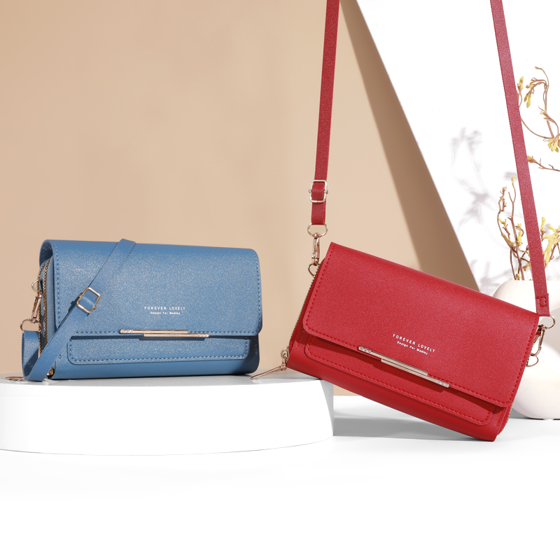 Pu Leather Women Handbags FemaleMultifunctional Large Capacity Shoulder BagsFashion Crossbody Bags For Ladies Phone Purse