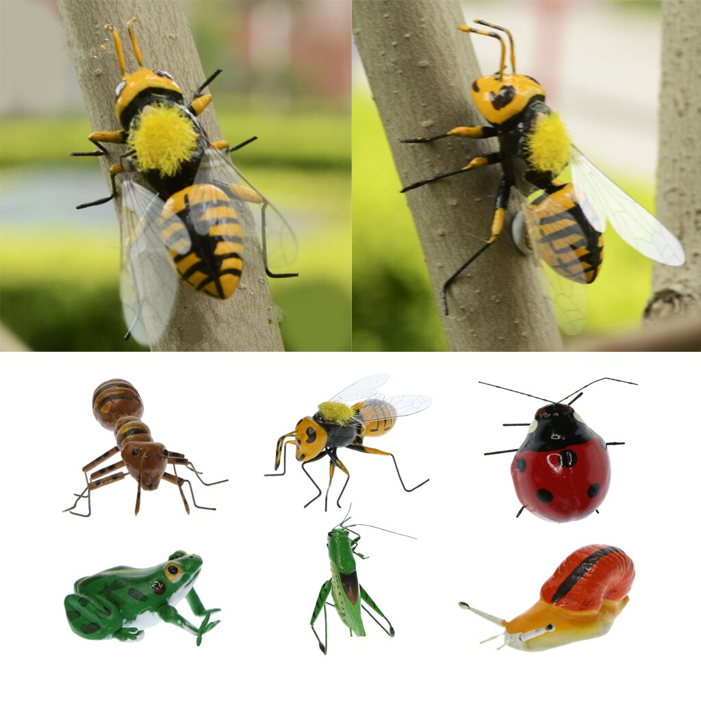 1Pc Realistische Insecten Cijfers Levensechte Beeldjes Speelgoed Educatief Speelgoed Insecten Speelgoed Perfect