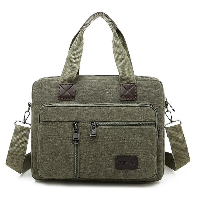 Travel Cool Canvas Bag Women Messenger Crossbody Bags Shoulder Bags Pack School Bags for Teenager: Army Green