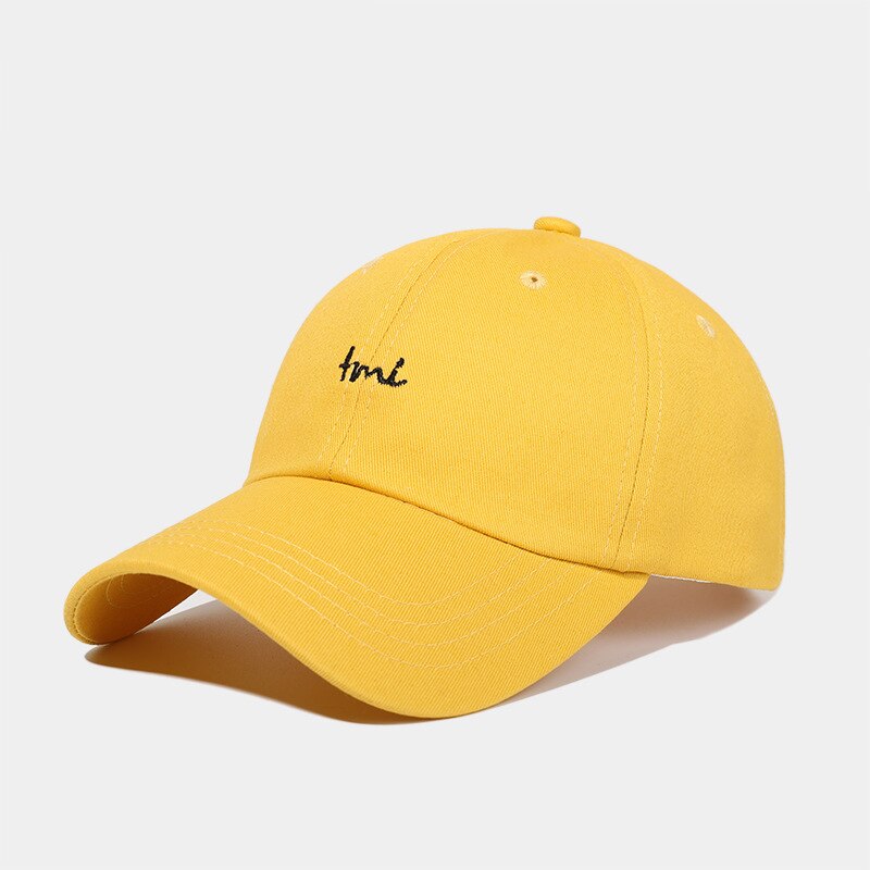 Unisex Katoen Baseball Voor Mannen En Vrouwen Hoed Mode Snapback Hoed Retro Heren Hoeden Zomer Vizieren Cap Hip Hop piekte Caps: Yellow