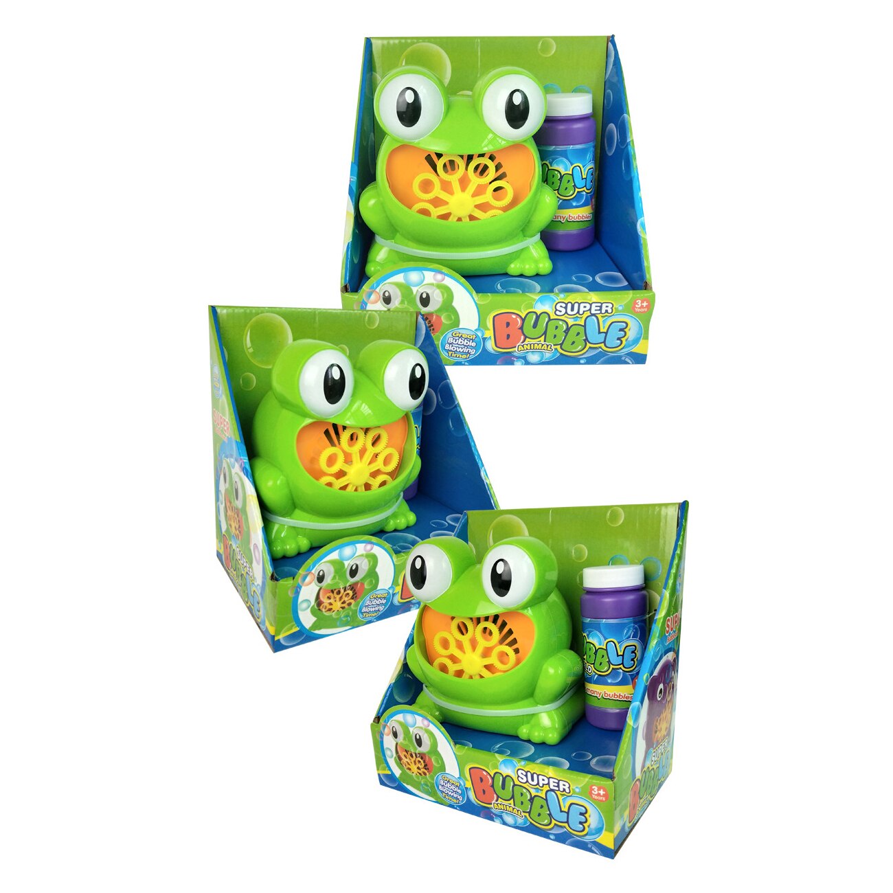 011 Kikker-Vorm Volledige Automatische Bubble Machine Kinderen Speelgoed Voor Jongens Meisjes Veilig En Duurzaam Bellen