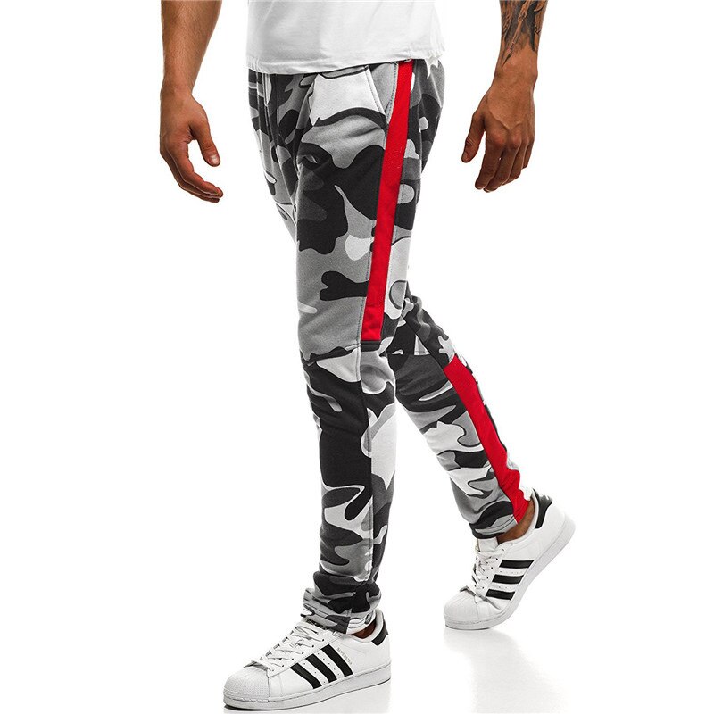 Neue Casual Hosen männer Camouflage Gedruckt Sport Hosen Radfahren Sport Hosen Jogging Hosen Fitness Hosen Persönlichkeit Casual Hosen