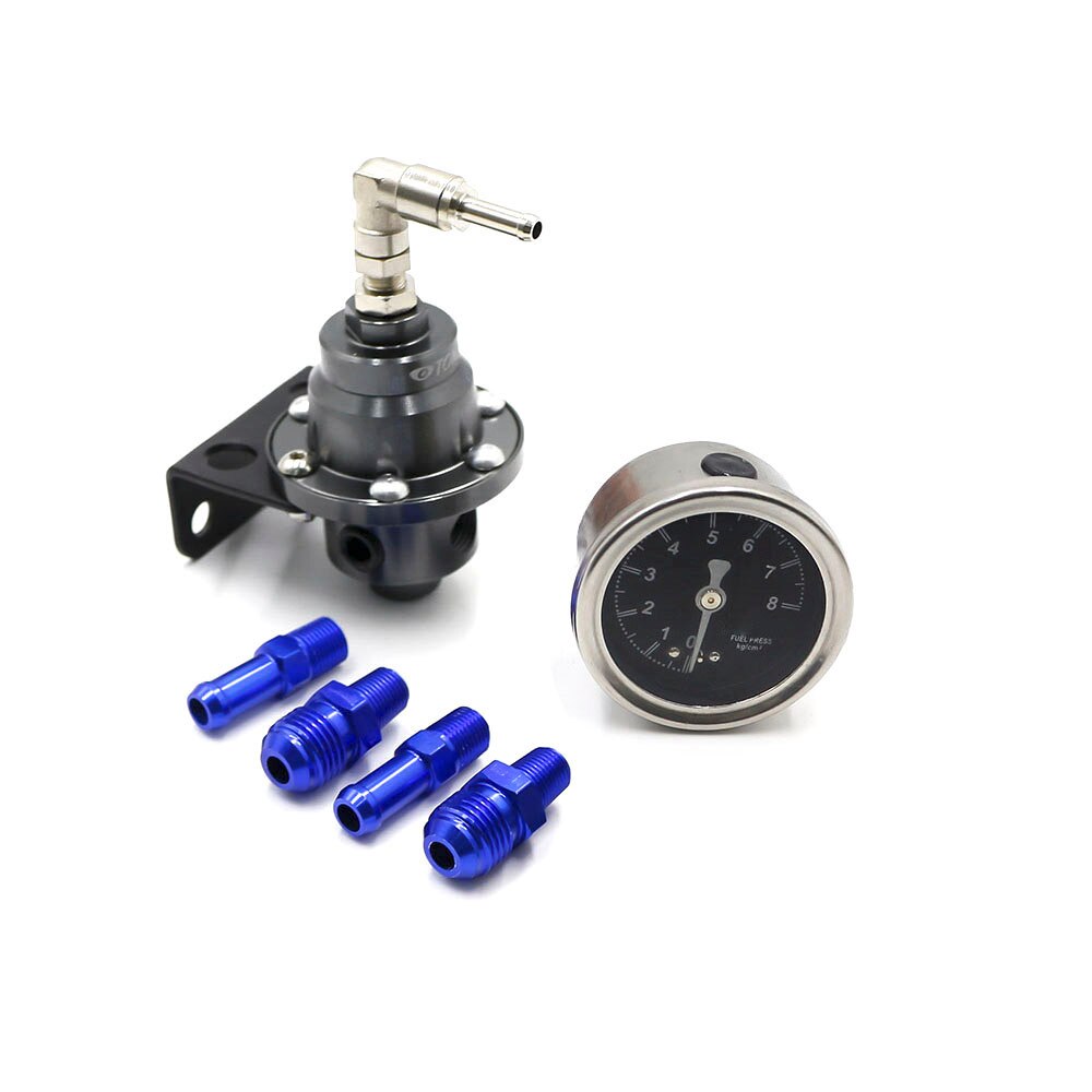 CNSPEED Hight Universal Adjustable Fuel Pressure Regulator Adjustable Fuel Pressure Control without logo YC100332