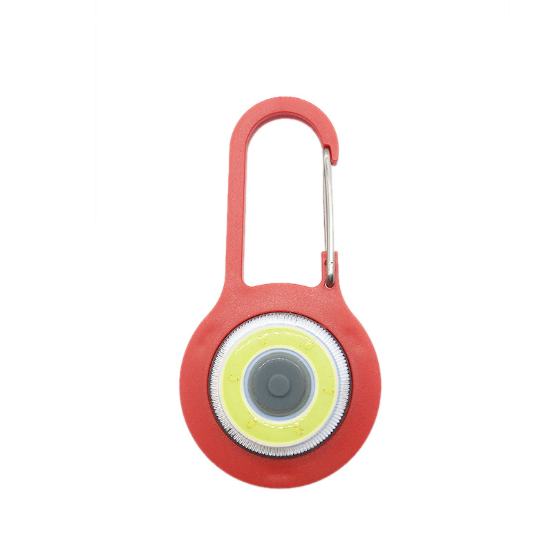 3 modi Kolben LED Taschenlampe Karabiner Taschenlampe Tragbare Lanterna Schlüsselbund Hängen Rucksack Lampe Für Nacht Zu Fuß Camping: 01