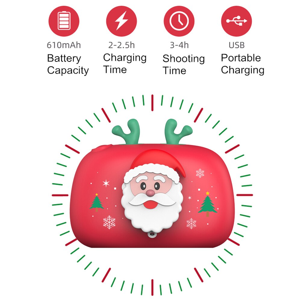OREY Kids Camera - Mini Digital Video Camera for Girls & Boys - 10-20MP HD Video - SD Card Storage