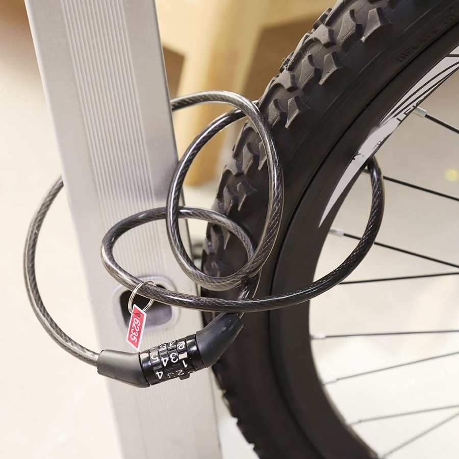 Cerradura Inteligente Anti-Diefstal Mountainbike Fiets Kettingslot Kabel Stalen Lock Veiligheid Vaste Wachtwoord Smart Lock