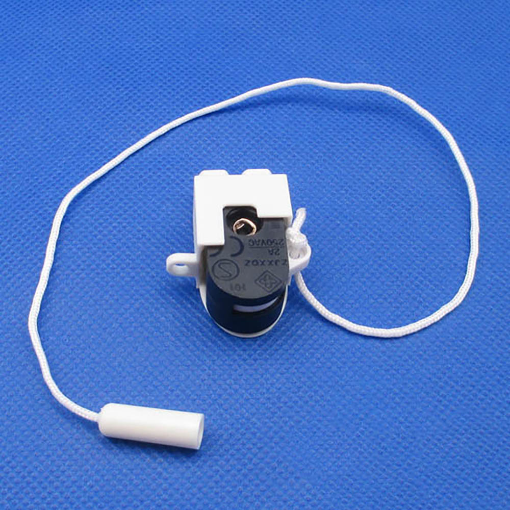 2pcs/set Wall Light Pull Cord LED Bulb Cabinet Closet Lamp Pull Cord Small Switch Replacement With Side Pull Action