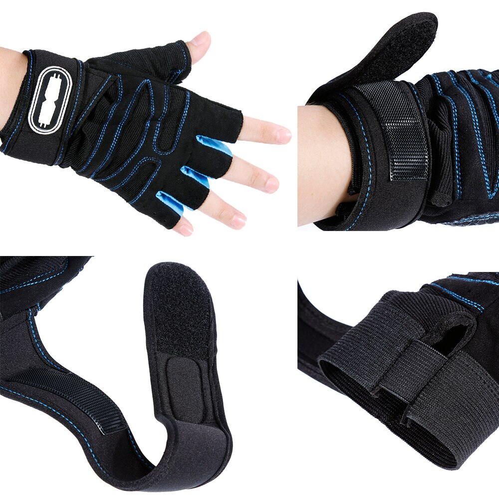 Zacro gym handschoenen fitness gewichtheffen handschoenen bodybuilding training sport oefening sport workout handschoen voor mannen vrouwen m/l/xl