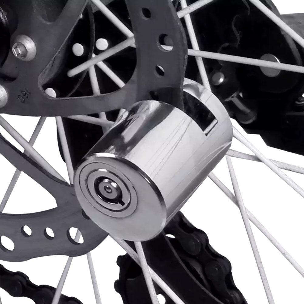 Candado de disco de motocicleta resistente, candado de rueda de seguridad para moto, Scooter, resistente al agua IP06