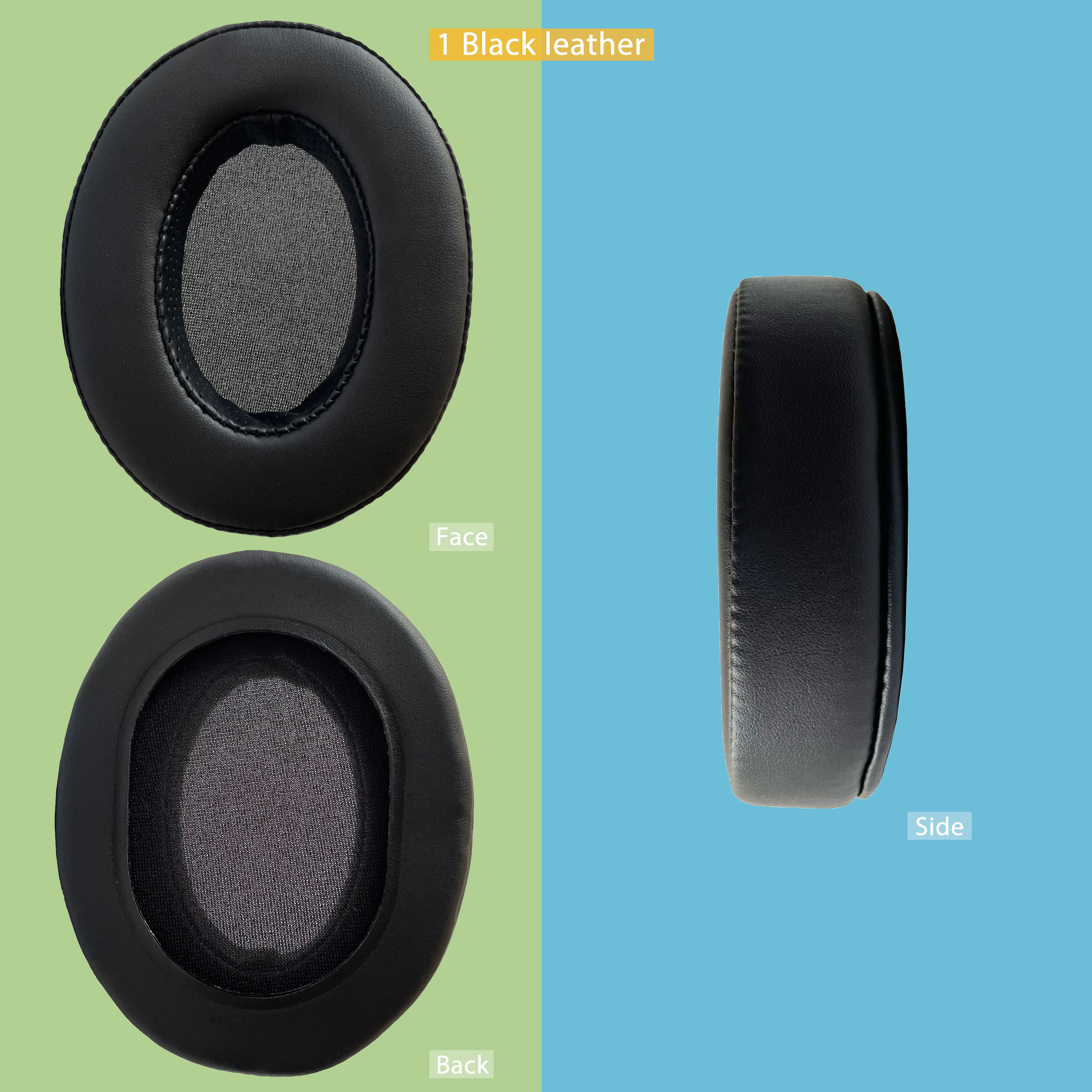 THOUBLUE-almohadilla de repuesto para auriculares CoolerMaster MH751, cubierta de espuma de memoria, almohadillas para auriculares