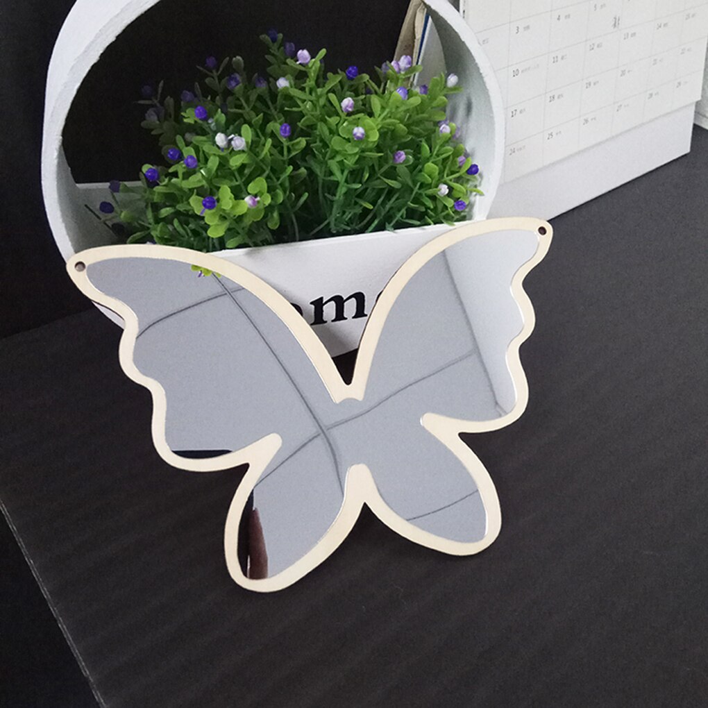 1PCS Children Cartoon Decorative Mirror Bathroom Baby Room Rabbit Star Wood Acrylic Mirror Frame Home Art Wall Decor