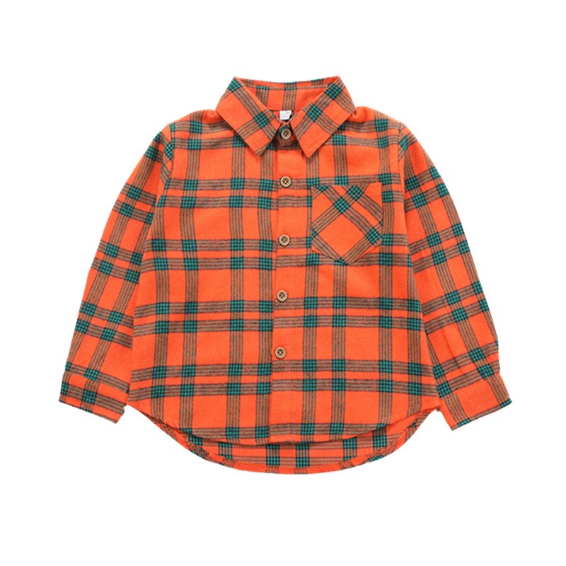 Camisa a cuadros para niños, coreana, camisas de algodón de manga larga para adolescentes, 3, 4, 5, 6, 7, 8, 9, 10, 11, 12, 13, 14