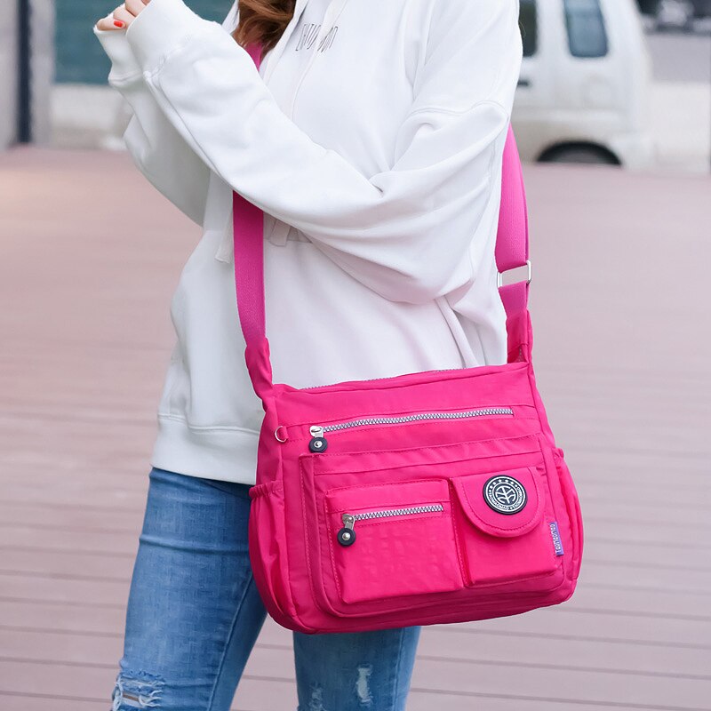 Waterdichte nylon dames schoudertas casual dames handtassen damestassen crossbody tas bolsa feminina