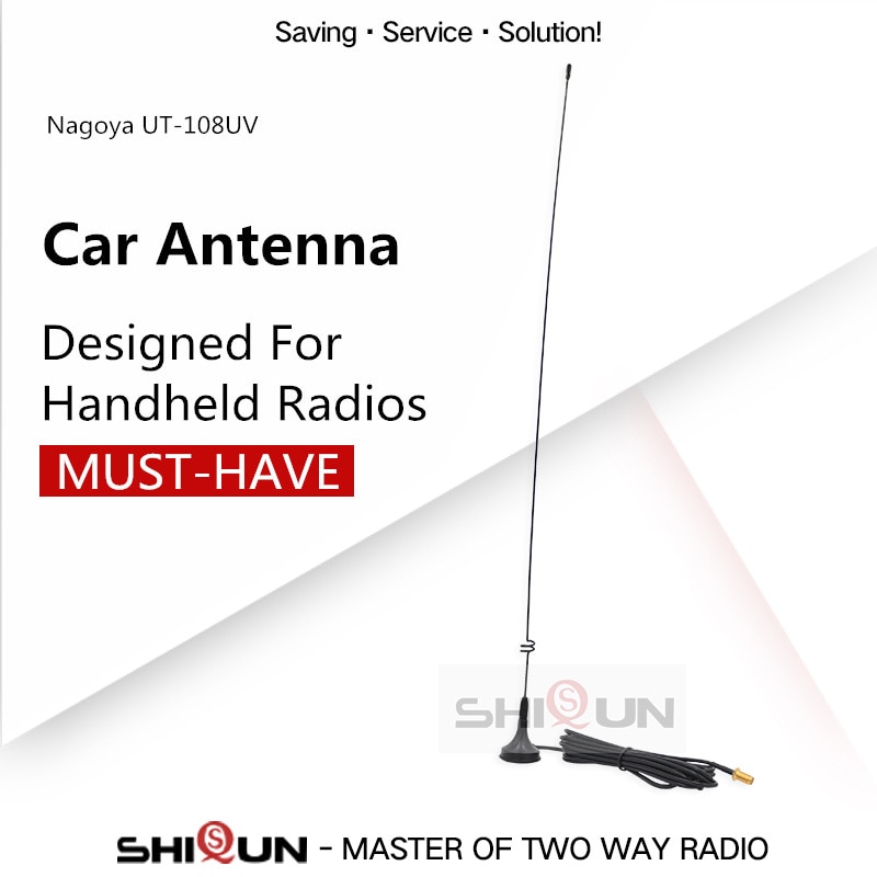 Baofeng Walkie Talkie Gain Antenna UT-108UV SMA-F Dual Band for Portable CB Radio Baofeng UV-9R UV-5R UV-5RE BF-888S UV5RE UV82