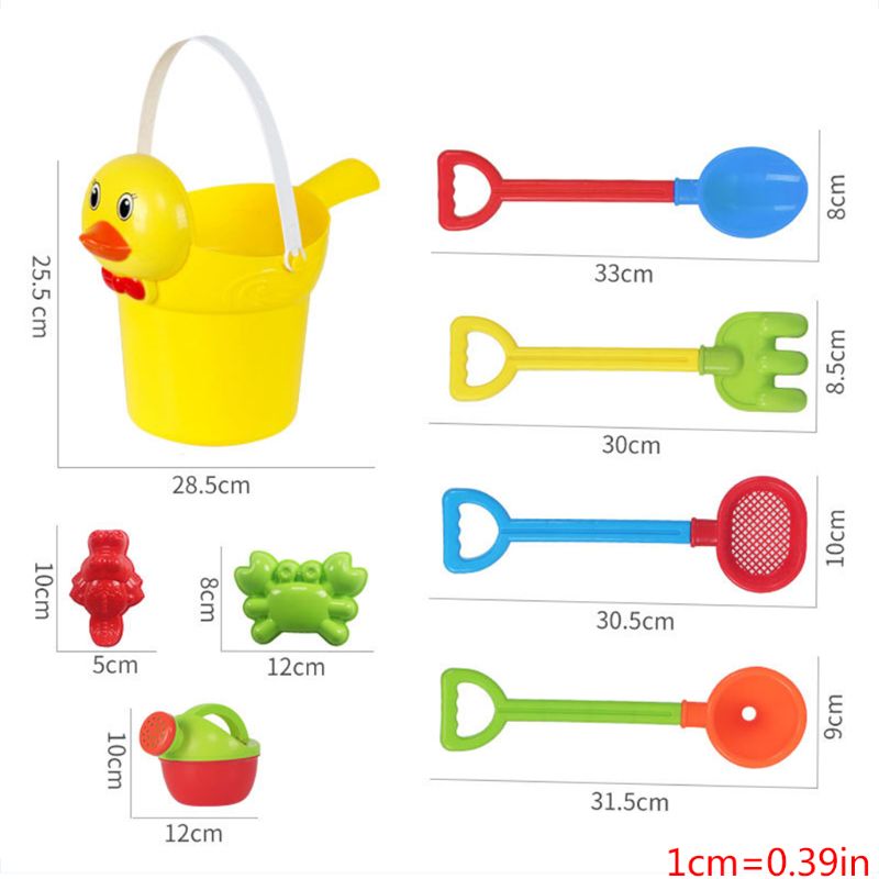 Giocattoli da spiaggia per I Bambini 4-9pcs Del Bambino Spiaggia Gioco Giocattolo Per Bambini Sandbox Set Kit Giocattoli di Estate per la Spiaggia gioco di Sabbia Sabbia Acqua Gioco Carrello: D