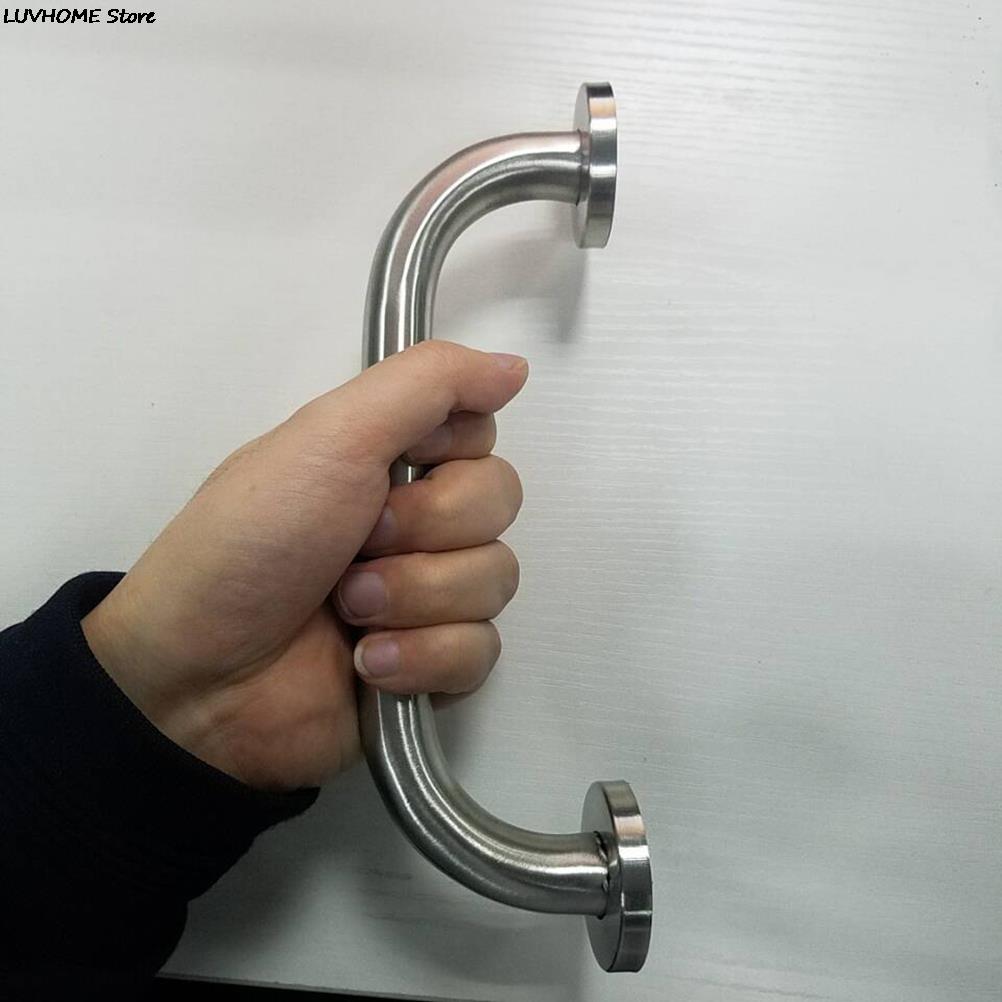Stainless Steel Bathroom Shower Tub Hand Grip Safety Toilet Support Rail Disability Aid Grab Bar Handle Towel Rack