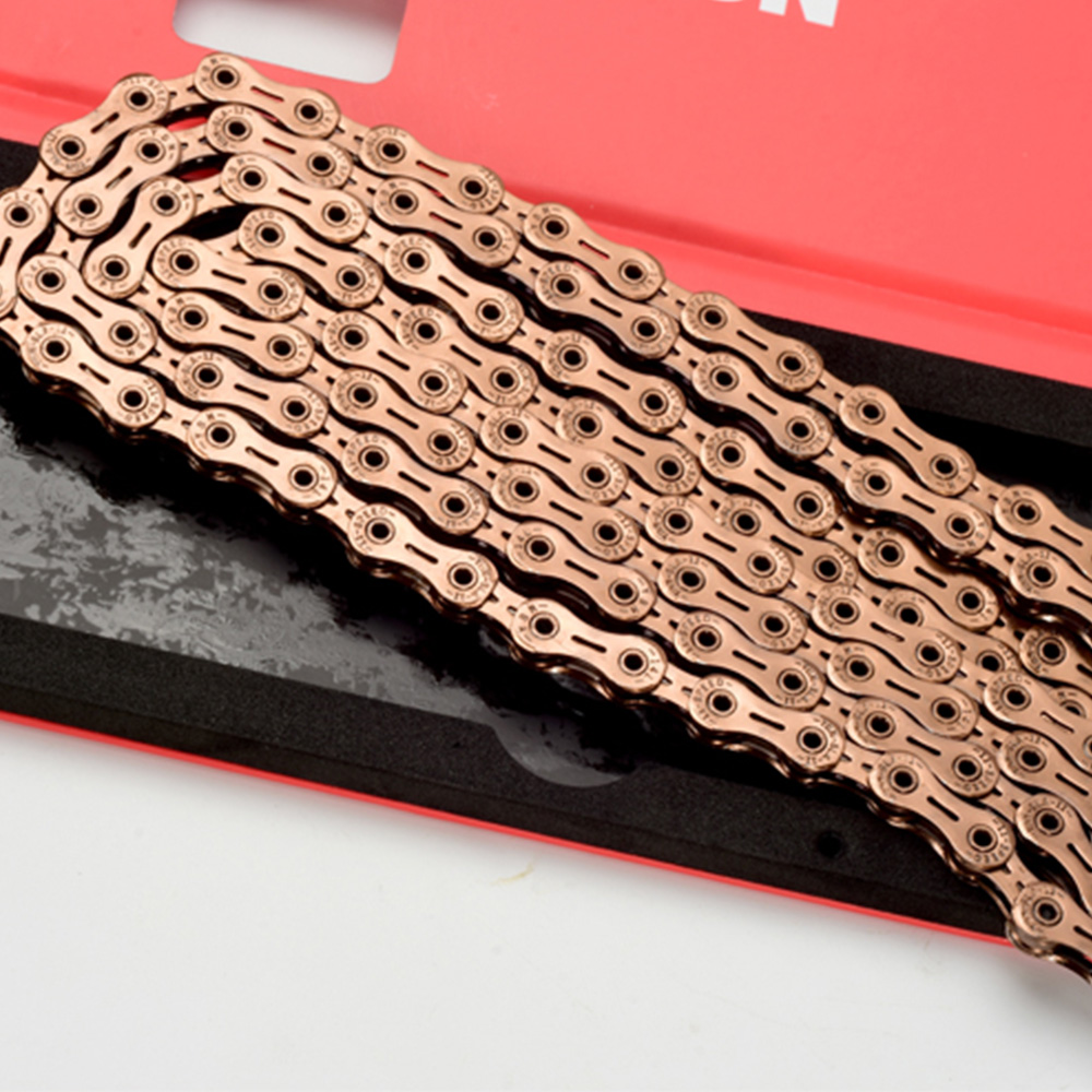 Ybn 11S 11 22 33 Speed Fietsketting Sla Hollow Rose Goud Mtb Racefiets Kettingen Voor Shimano/sram/Campanolo Systeem 116L Voor Slx Xt