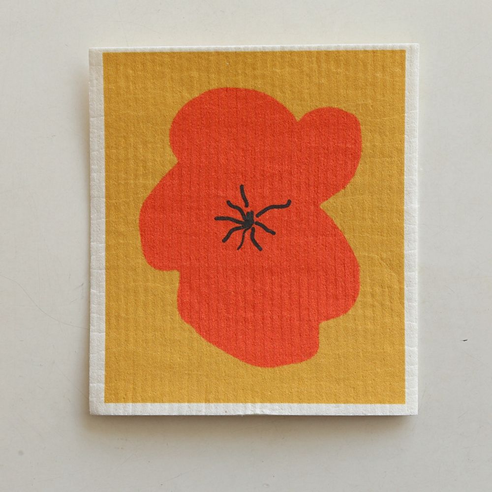 Serviette à thé imprimée fine Super absorbante, 1 pièce, sans huile, essuie-mains ménager, torchon de cuisine, chiffon de nettoyage: 9