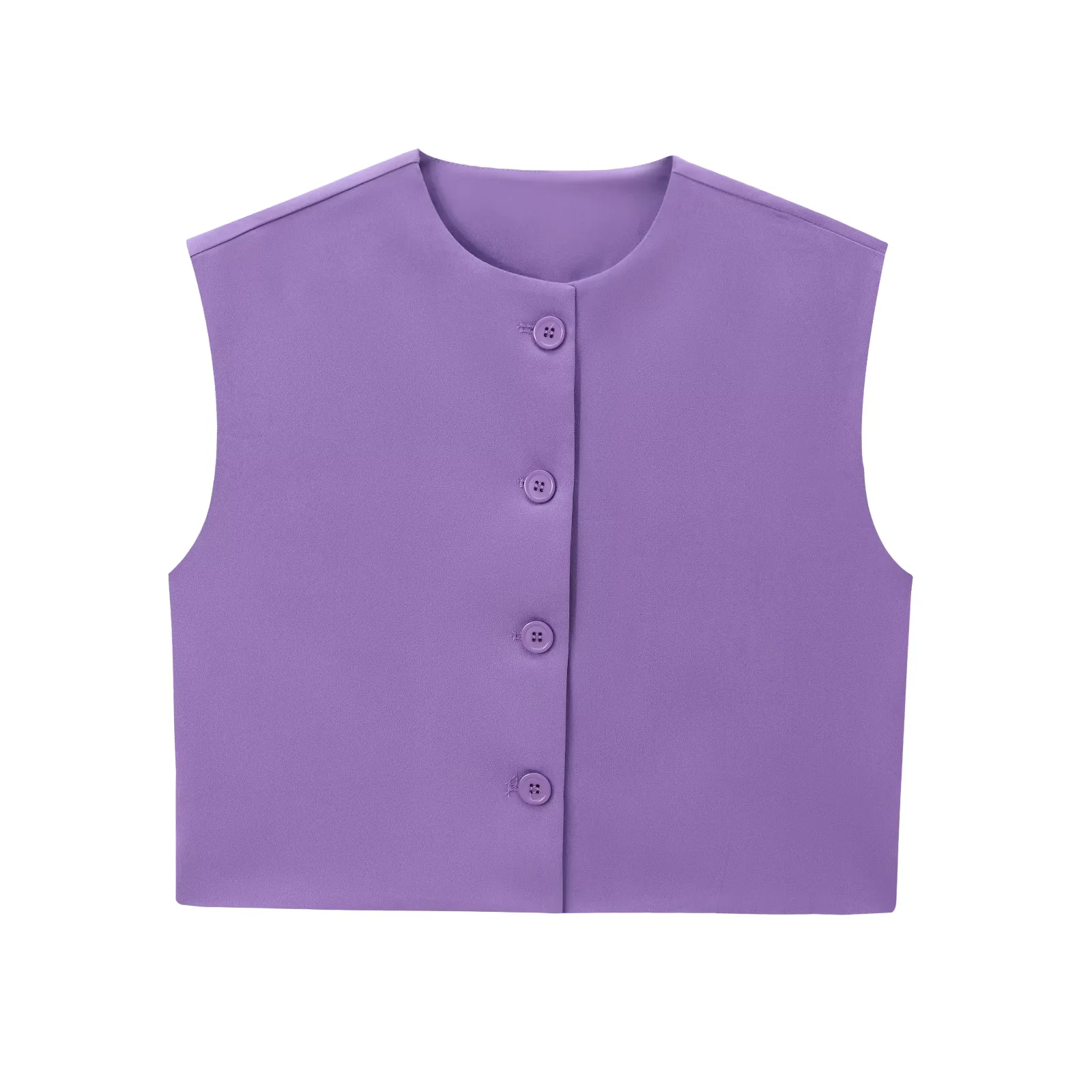 Chaleco Vintage sin mangas para mujer, chalecos holgados a la , abrigo sin mangas para mujer, prendas de vestir exteriores informales para mujer, ropa de calle básica, Tops