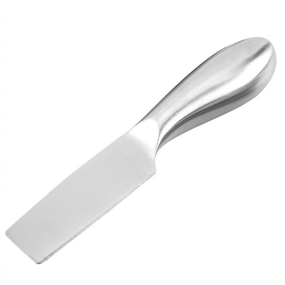 Kjøkkenutstyr bakeverktøy i retrostil multifunksjonelt rustfritt stål smiley ostebestikk 1pc sølvkniv: 8 a 4- firkantet kniv