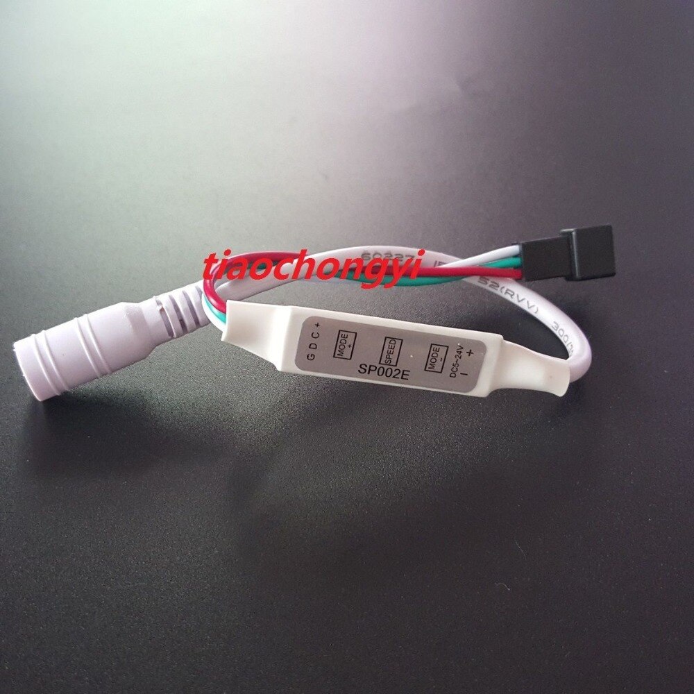 3Key Mini RGB Controller Micro-Controller voor DC5-24V Pixels WS2811 ws2812B 1 STKS