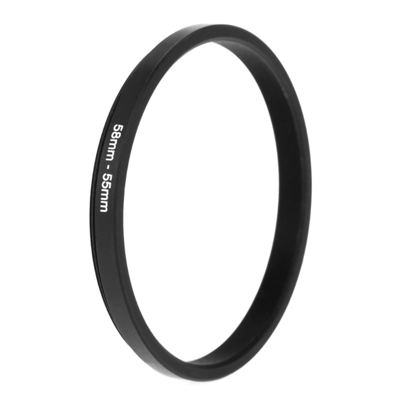 58mm To 55mm Metal Step Down Rings Lens Adapter Filter Camera Accessories M5TB