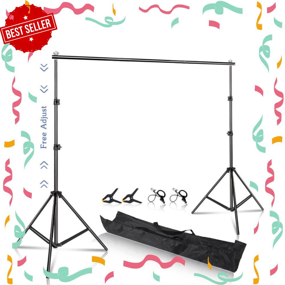 Hintergrundständer Fotohintergrund Unterstützung Studio Licht Stativ Fotografie Grüner Bildschirm Kulissen Geburtstag ChromaKey Gewichtstaschen