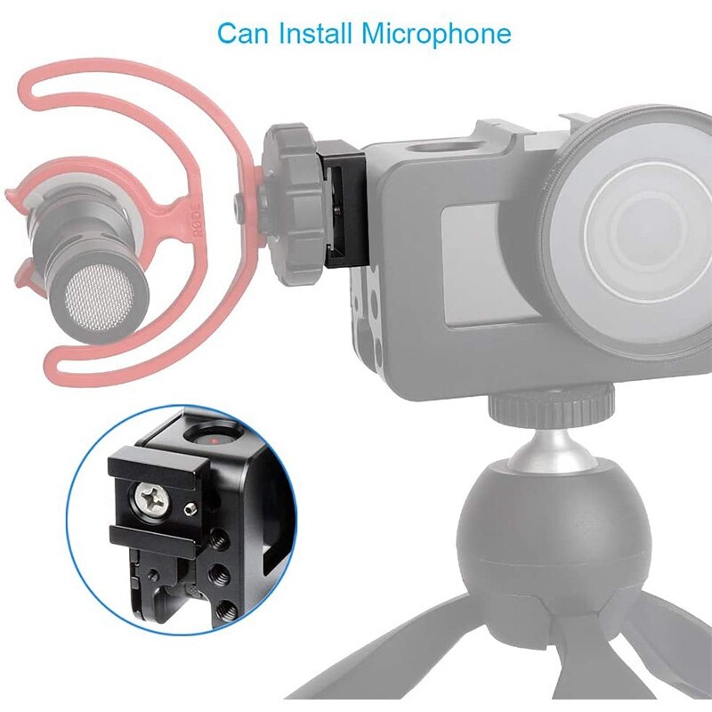 Jabs cold shoe mount aluminum adapter bracket hot shoe with 1/4 threads for camera cage flash shoe mount ( (4 pcs)