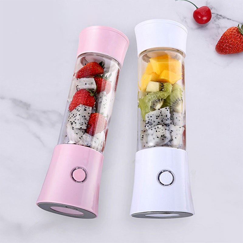 480ML USB Charging Portable Juicer Machine Mixer Mini Juice Electric Smoothie Blender Smoothie Maker Blenders Machine Household
