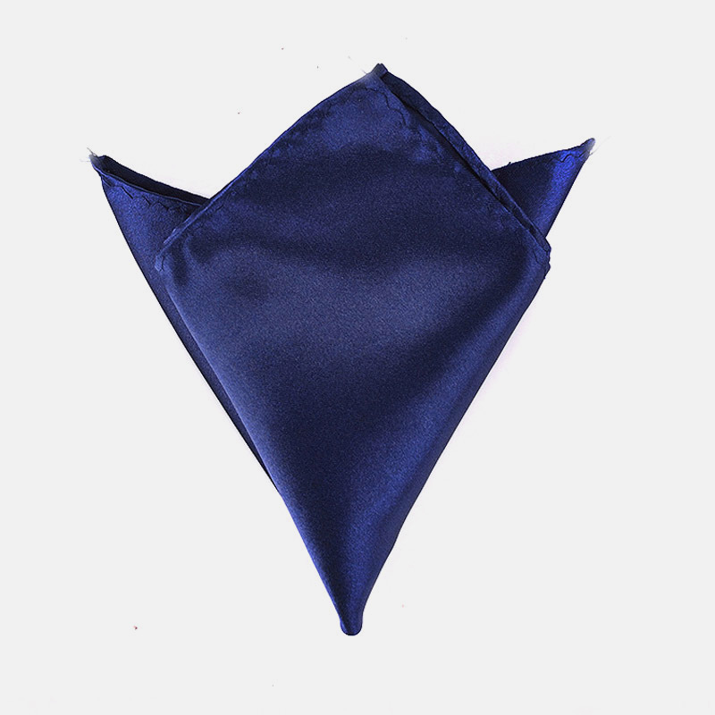 Lenço masculino de luxo, cor sólida, branco, preto, vermelho, lenço de poliéster, bolso de negócios, toalha de peito quadrada 22*22cm
