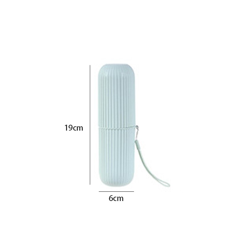 Portable Toothbrush Kits Case Toothpaste Cup Holder Protect Storage Box Travel Organizer Storage Cover For Bathroom Accessories: 3