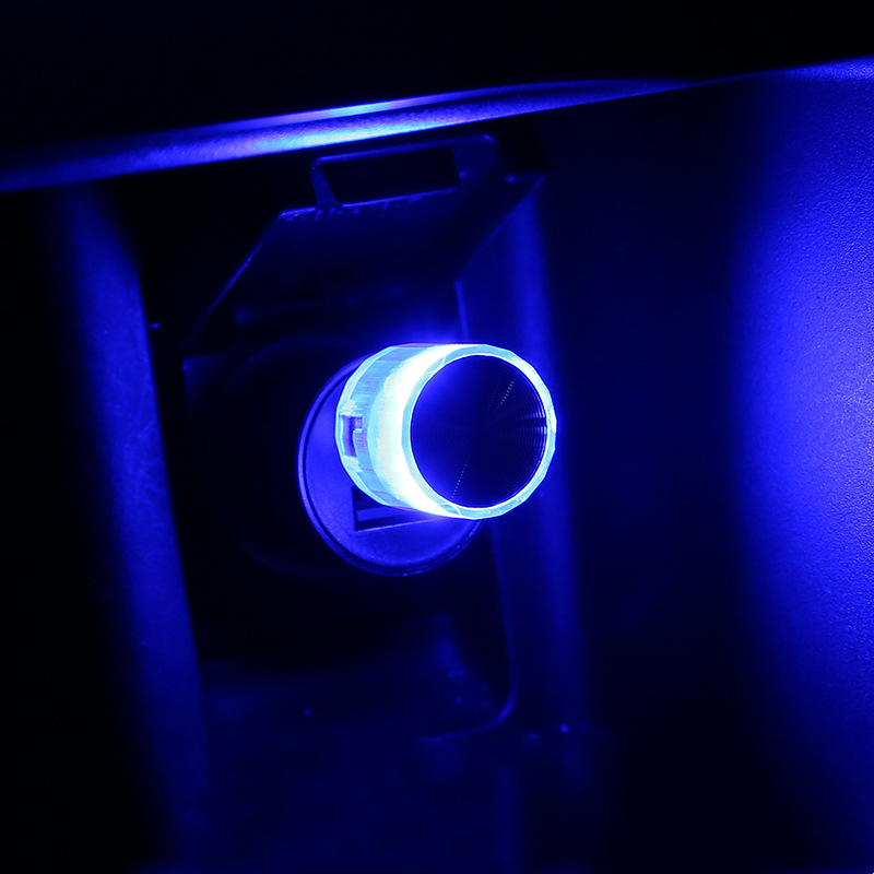 Mini luces LED USB para coche, lámpara decorativa para , modelado ambiental, portátil, Plug Play, Led Interior de coche