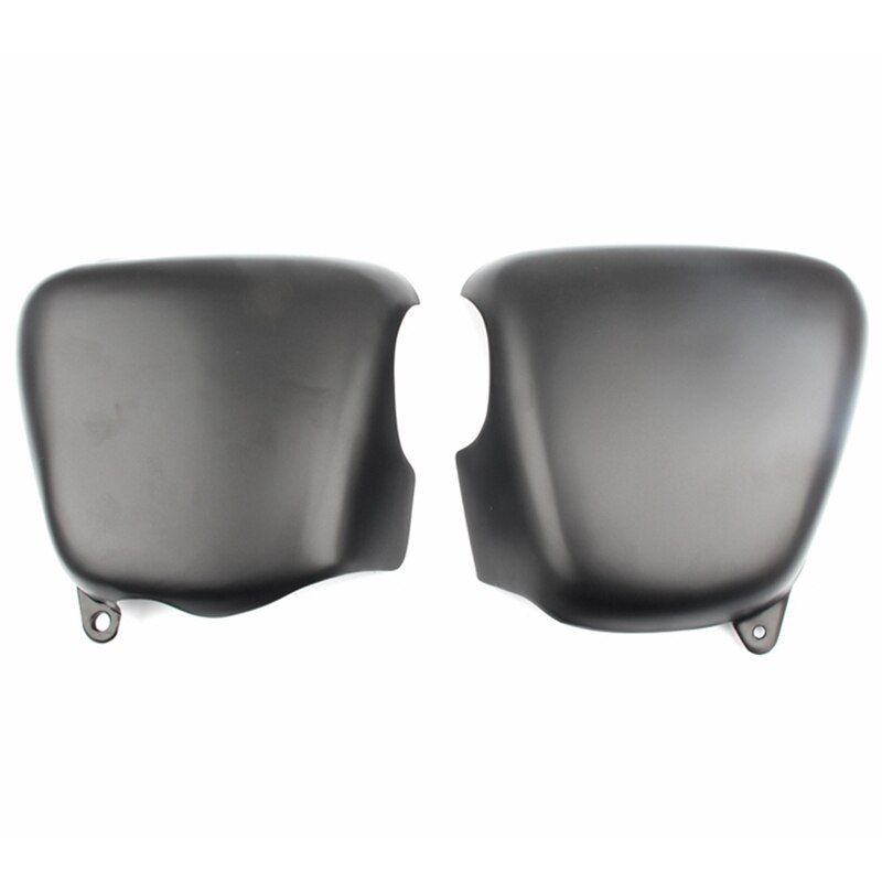 Couvercle de batterie de moto gauche côté droit carénage batterie couvre noir mat pour Triumph Bonneville T100 SE Thruxton 900 brouillette: Default Title