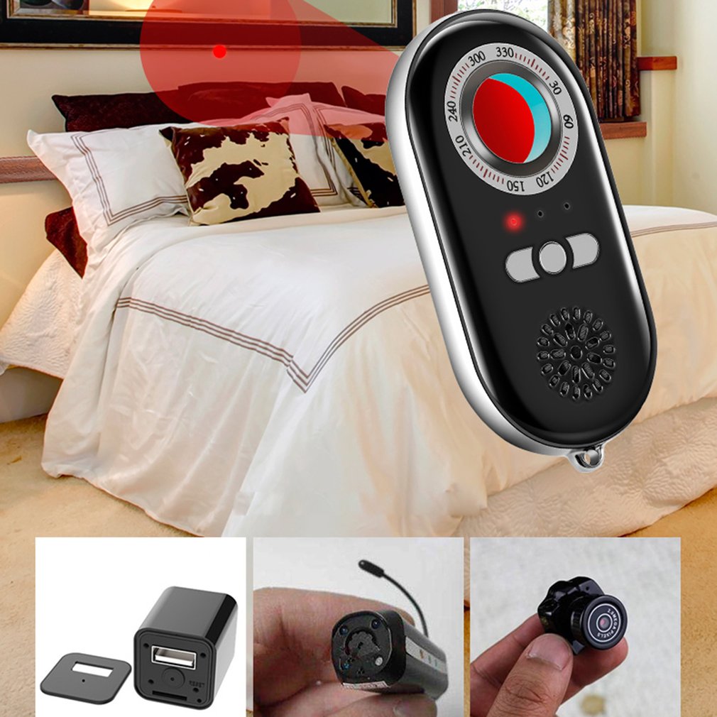 Camera Detector Infrarood Draagbare Personal Alarm 3-in-1 Functionaliteit Anti Monitoring Met LED USB Opladen
