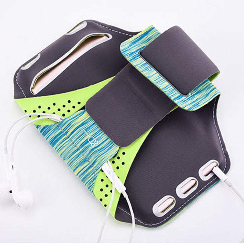 DuDa Exercise Workout Mobile Phone Armband Touch Screem Running Sport Arm Band Holder Pouch Case for 5.8 inch iPhone 6 6S 7 Plus