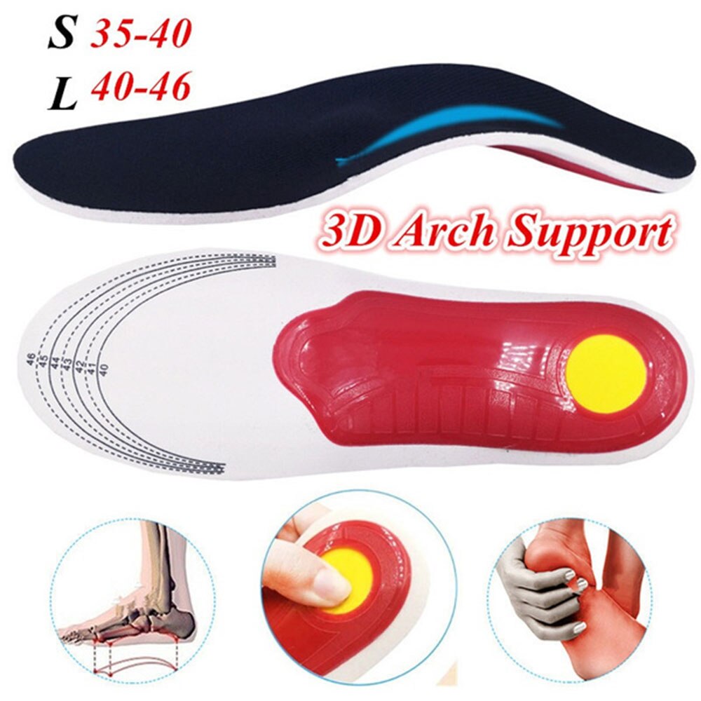 Adjustable Size Orthopedic Insoles Orthotics Flat Foot Arch Support Pad For Shoes Insert Plantar Fasciitis Feet Care Sole Pad
