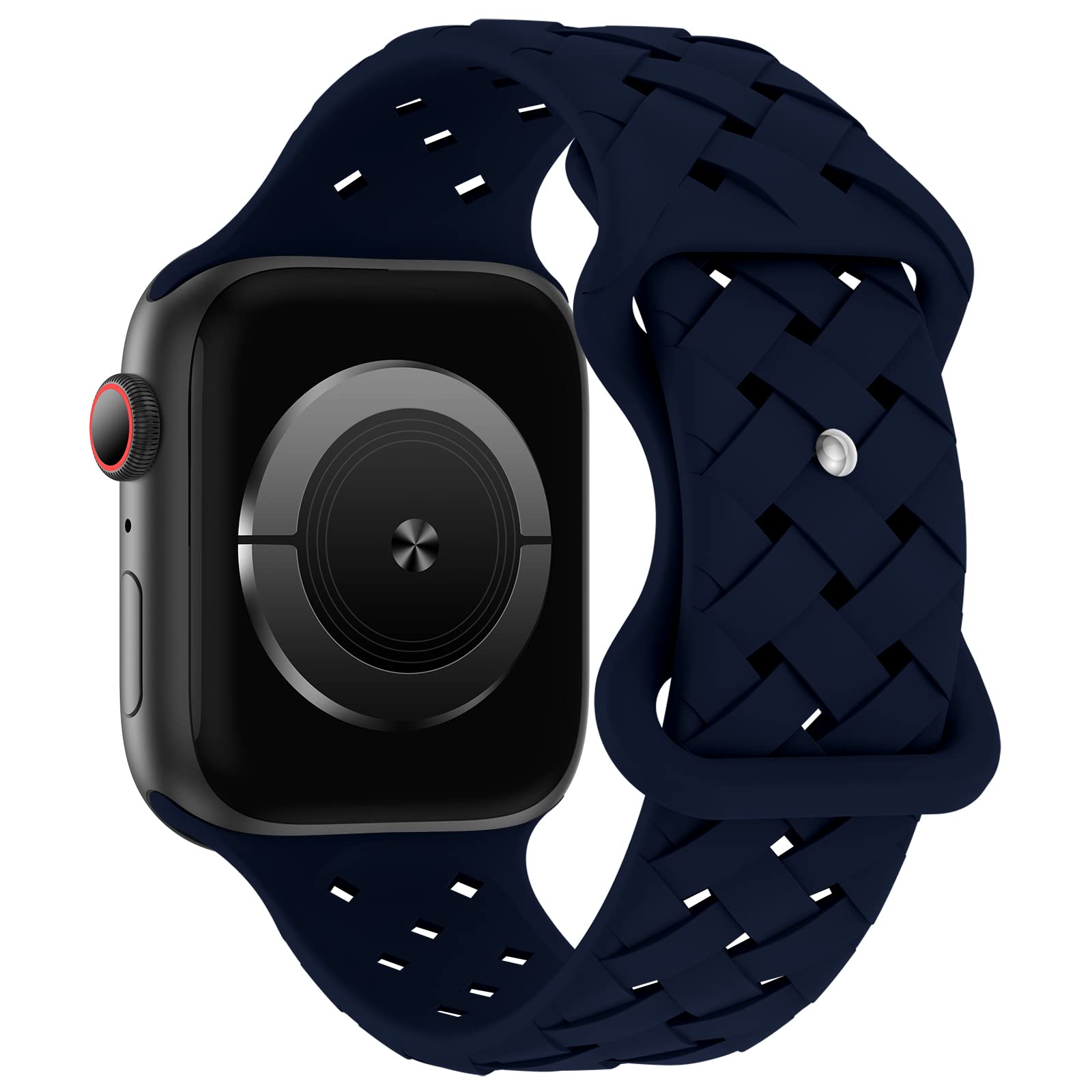 Strap For Apple Watch Band 44mm 40mm 45mm Braided 49mm 41mm 42mm Breathable correa bracelet iwatch series 9 8 7 se 3 5 6 ultra 2: Celestial Teal / 20mm
