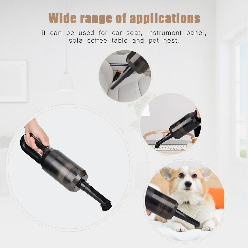 Mini Portable USB Charging Handheld Rechargeable Keyboard Vacuum Cleaner for Laptop Desktop Car PC Computer Cleaning