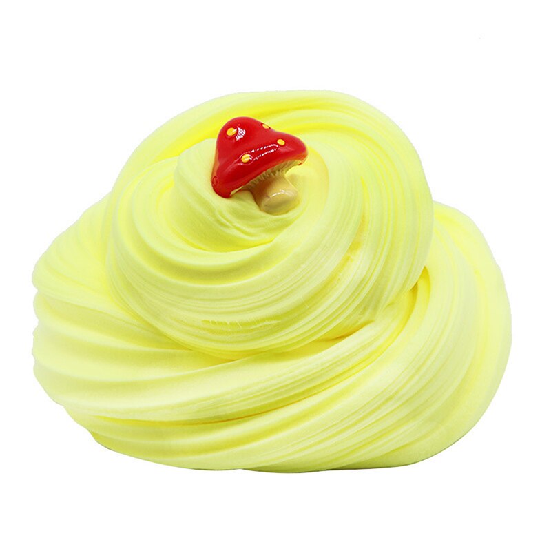 60ml Fruit Butter Fluffy Slime Supplies Toys Polymer Clay Additive Putty Soft Plasticine For Modelling Slime Charms Accessories