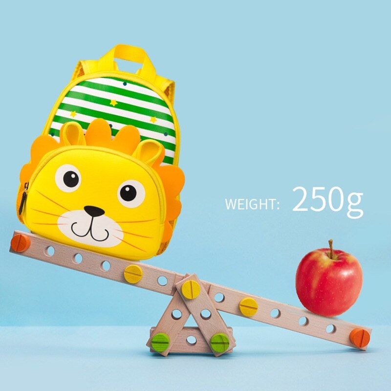 Nieuw Cute Kids Peuter Schooltassen Rugzak Kinderen Kleuterschool Schooltas 3D Cartoon Dier Tas voor Meisjes Jongens mochila infantil